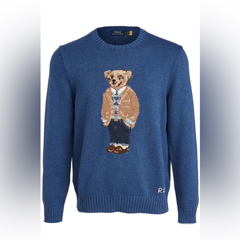 Polo Ralph Lauren - Fair Isle Preppy Polo Bear Pullover Knit Sweater $428.00